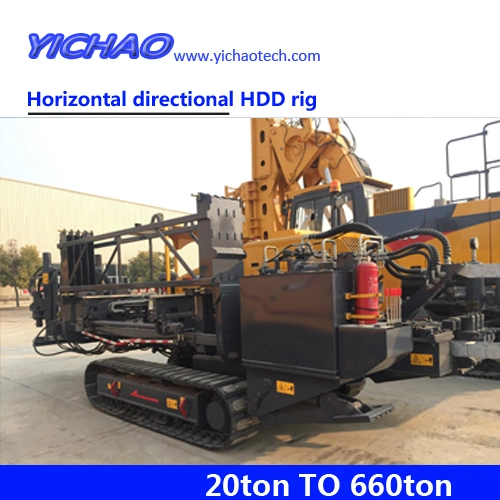 Trenchless Underground Pipe Lay Drill Horizontal Directional Drilling Hdd Machine with Accessories Back Reamers Hydraulic Tongs Rock Tools Motors