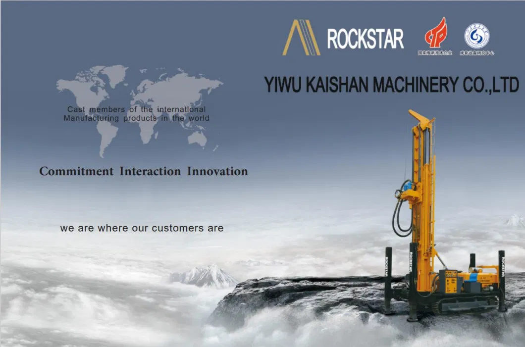 Kaishan Rsr180 Water Well Drilling Rig Specification