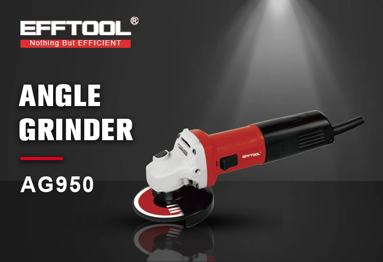 Efftool 850W Grinder Machine Electric Angle Grinder with Paddle Switch