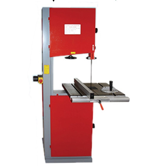 Electric 16&quot; Precision Wood Strip or Sheet Processing Cutting Machine / Mini Vertical Woodworking Band Saw