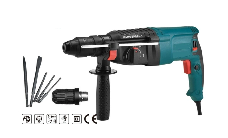 Factory Direct Multifunction High Power Light Hammer Impact/Electric Drill