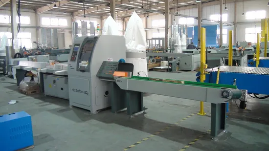 China Wood Pallet Cutting Machine Electric Cross Cut Saw for Woodworking