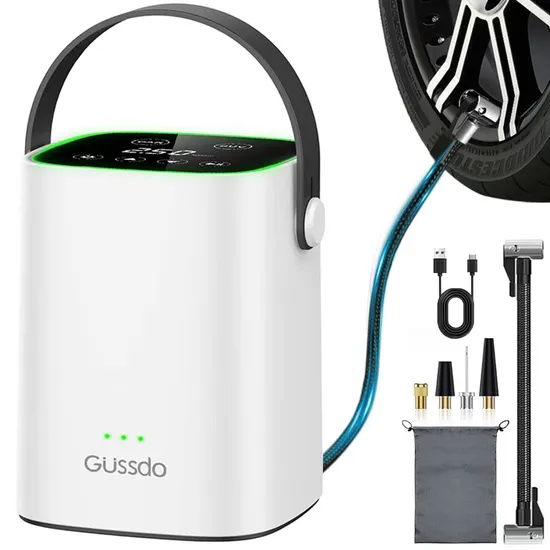 5V 24A Wireless USB Rechargeable Mini Cordless Inflatable Compressor Bicycle Car Portable Air Pump Electric Tire Inflator