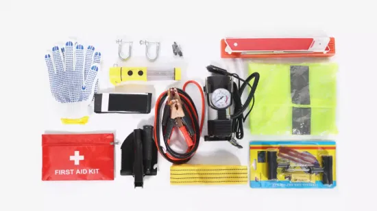 Wholesale Roadside Emerg Assistance Tool Bag Emergency Car Kit for Car