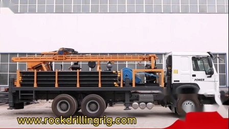 (CSD300) 300m Depth Borehole Drill Rig Hydraulic Rotary DTH Water Well Drilling Truck Mounted Oil Drilling Equipment Machine