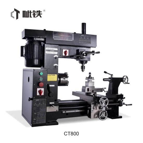 CT800 Mini Lathe Drill Mill Combo 3 in 1 Combination Lathe Machine