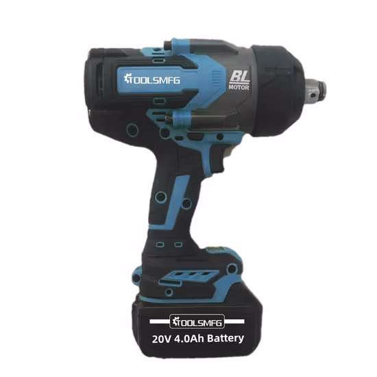 Toolsmfg 20V 2000nm 1475 FT. Lbs Cordless Wrench Electric Wrench Impact Wrench M14