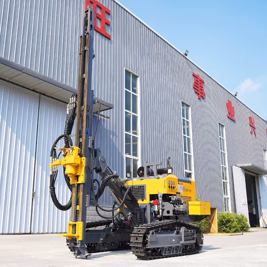 Hot Sale Dust Collection Hydraulic/Diesel Crawler/Rubber Track DTH Drilling/Drill Machine Use in Mining/Quarry/Blasting Engineering