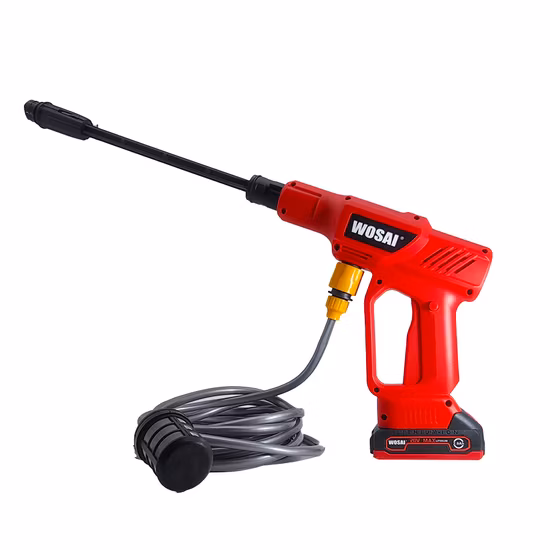 5 in 1 Battery Electric Powered High Pressure Pump Car Washer Price Automatic Cordless Washing Water Spray Gun Auto Wash Machine